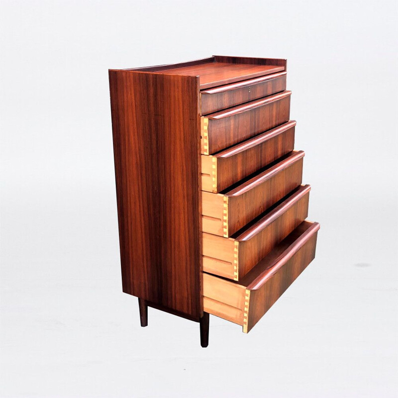 Vintage chest of drawers in Rosewood 1960s