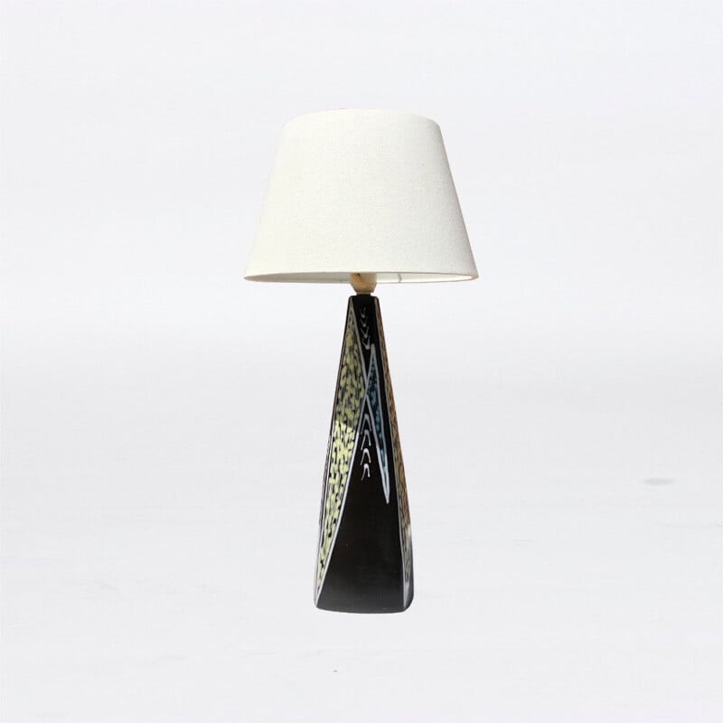 Vintage table lamp Burgundia by Soholm, 1950