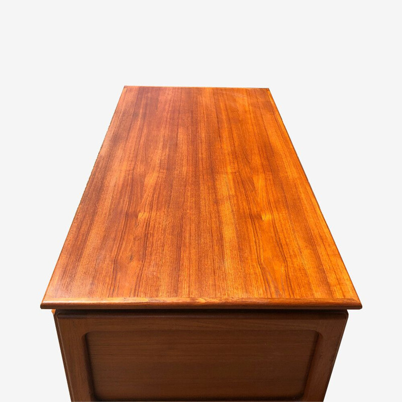 Vintage teak desk by GV Gasvig, 1960