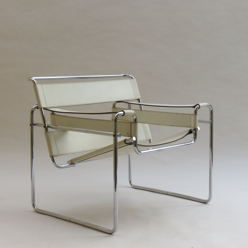 Vintage chair Wassily by Marcel Breuer for Gavinan Italy, 1968