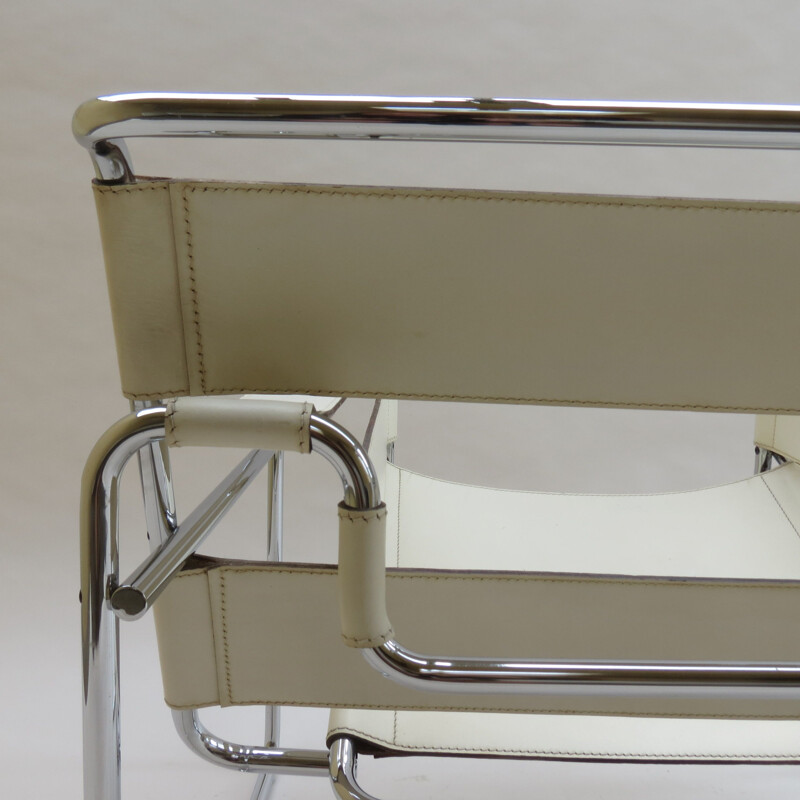 Vintage chair Wassily by Marcel Breuer for Gavinan Italy, 1968