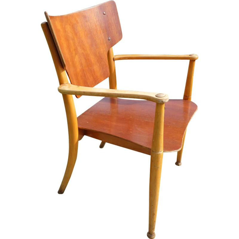 Vintage chair Portex nr. 111 by Hvidt & Mølgaard Denmark 1940s
