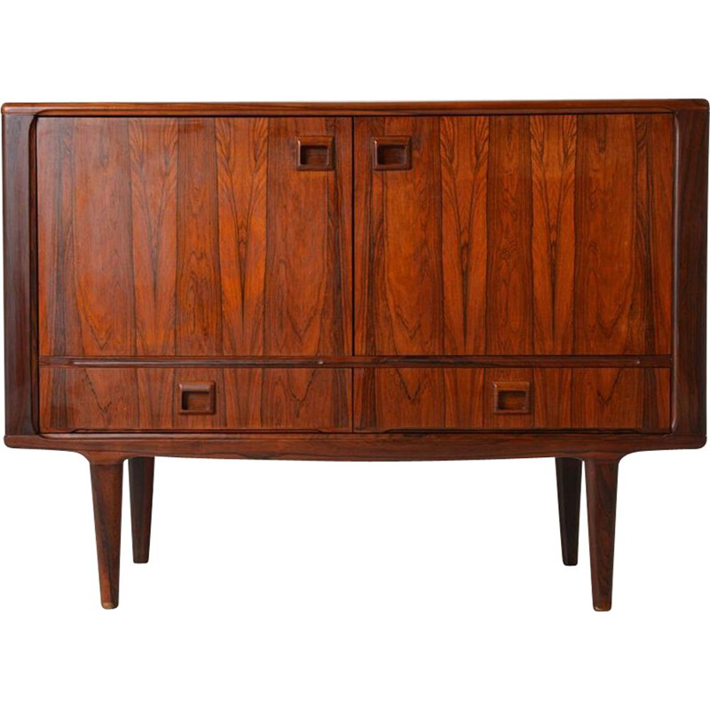 Vintage chest of drawers by Johannes Andersen in Rio rosewood Denmark 1960s