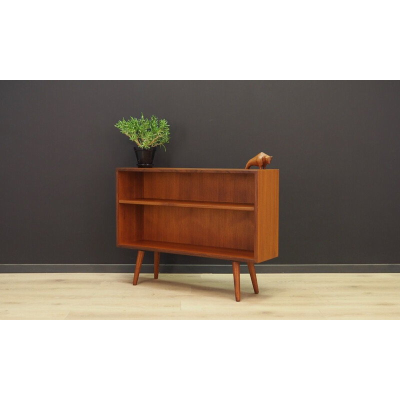 Danish vintage bookcase in teak