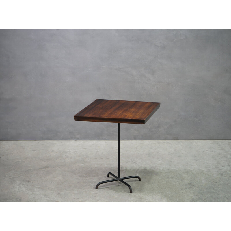 Rosewood side table by Carlo Hauner and Martin Eisler