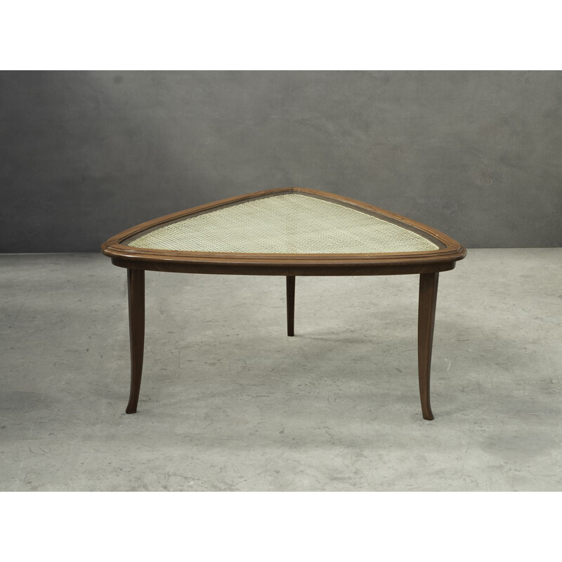 Vintage coffee table in rosewood by Carlo Hauner and Martin Eisler