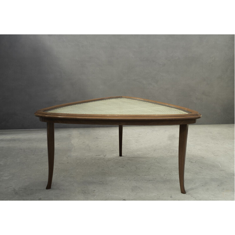 Vintage coffee table in rosewood by Carlo Hauner and Martin Eisler