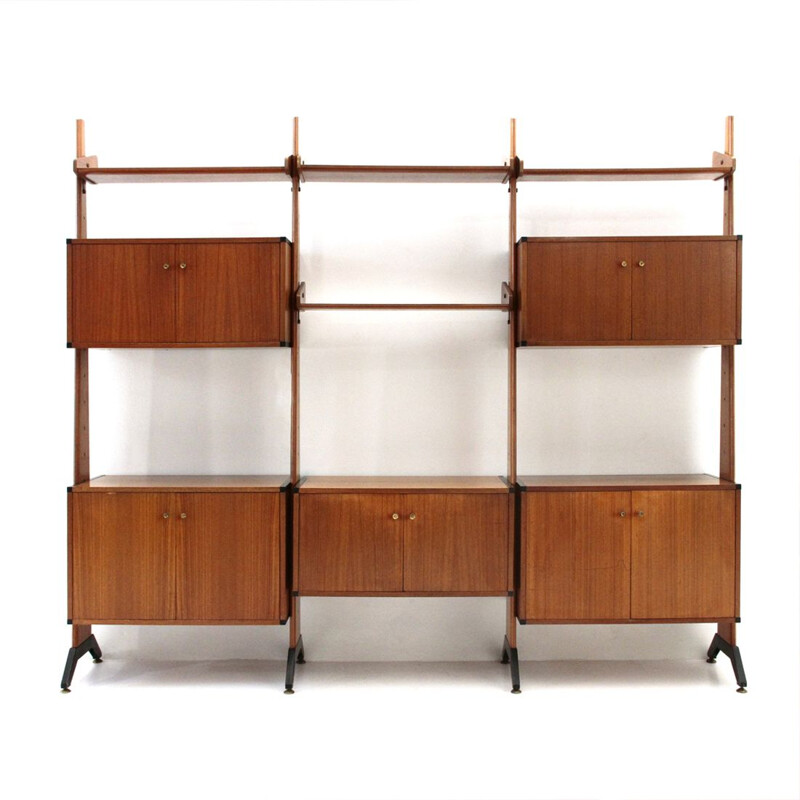 Italian vintage wall unit by AV Arredamenti Moderni