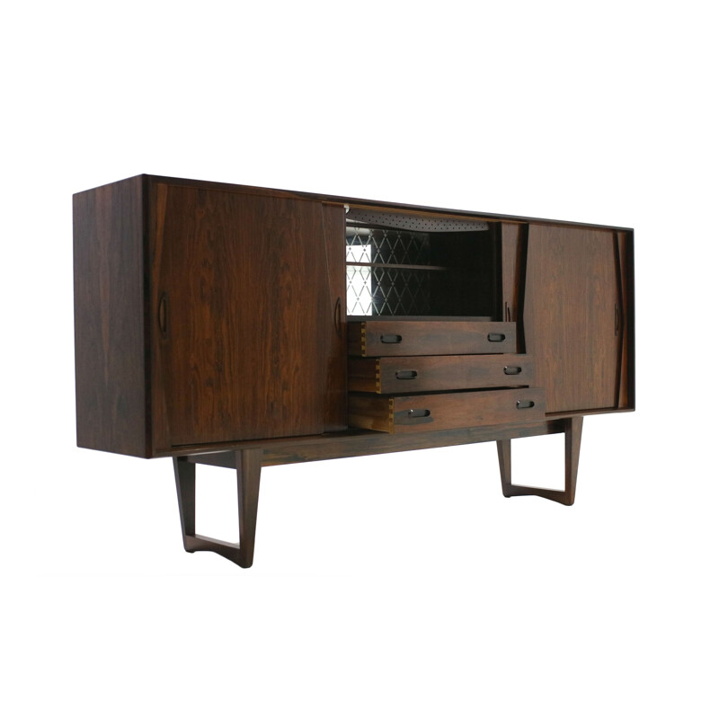 Scandinavian vintage sideboard in rosewood