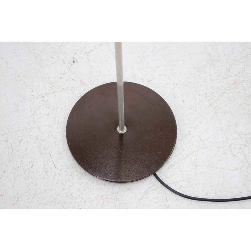 Vintage brown floor lamp in metal for Napako