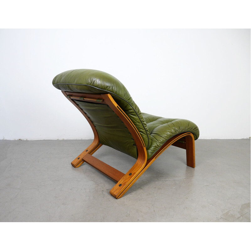 Vintage armchair by Elsa & Nordahl Solheim for Rybo Rykken & Co 1970s