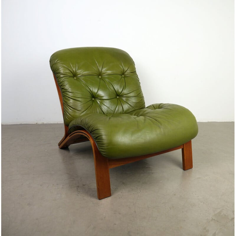 Paire de fauteuils vintage par Elsa et Nordahl Solheim pour Rybo Rykken et Co 1970