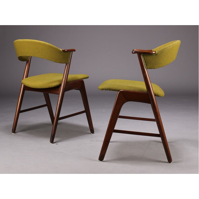 6 chaises Scandinave, Kai KRISTIANSEN - années 60