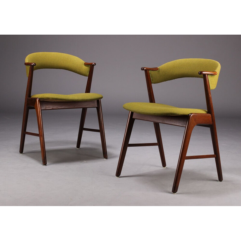 6 Scandinavian chairs, Kai KRISTIANSEN - 1960s