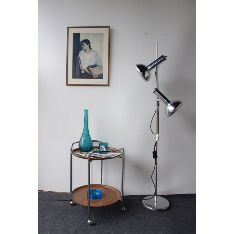 Lampadaire vintage par Koch et Lowy pour Omi, 1970