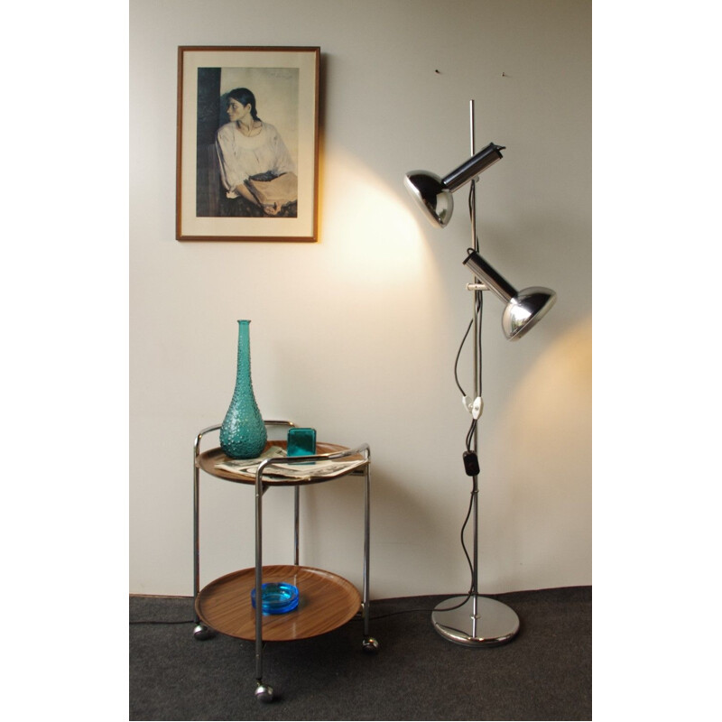 Vintage floor lamp by Koch and Lowy for Omi, 1970