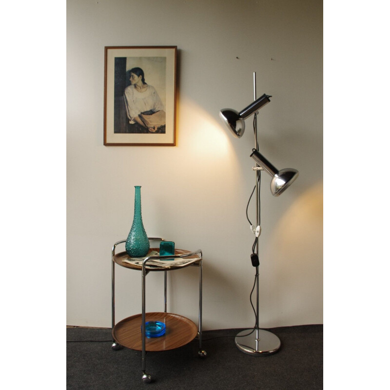 Vintage floor lamp by Koch and Lowy for Omi, 1970