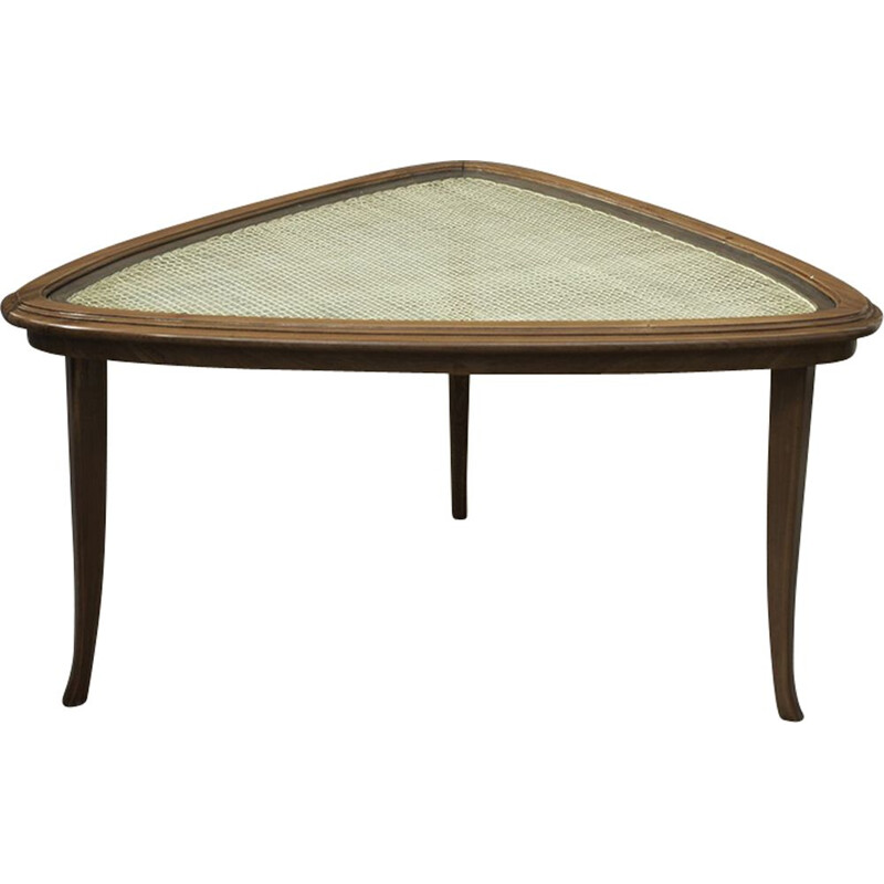 Vintage coffee table in rosewood by Carlo Hauner and Martin Eisler