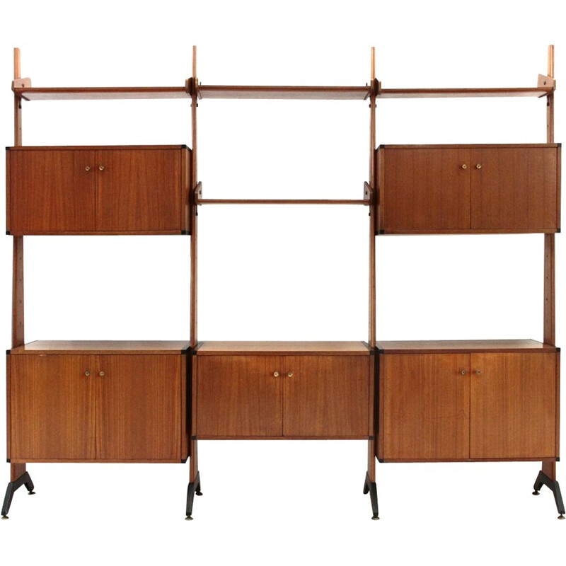 Italian vintage wall unit by AV Arredamenti Moderni