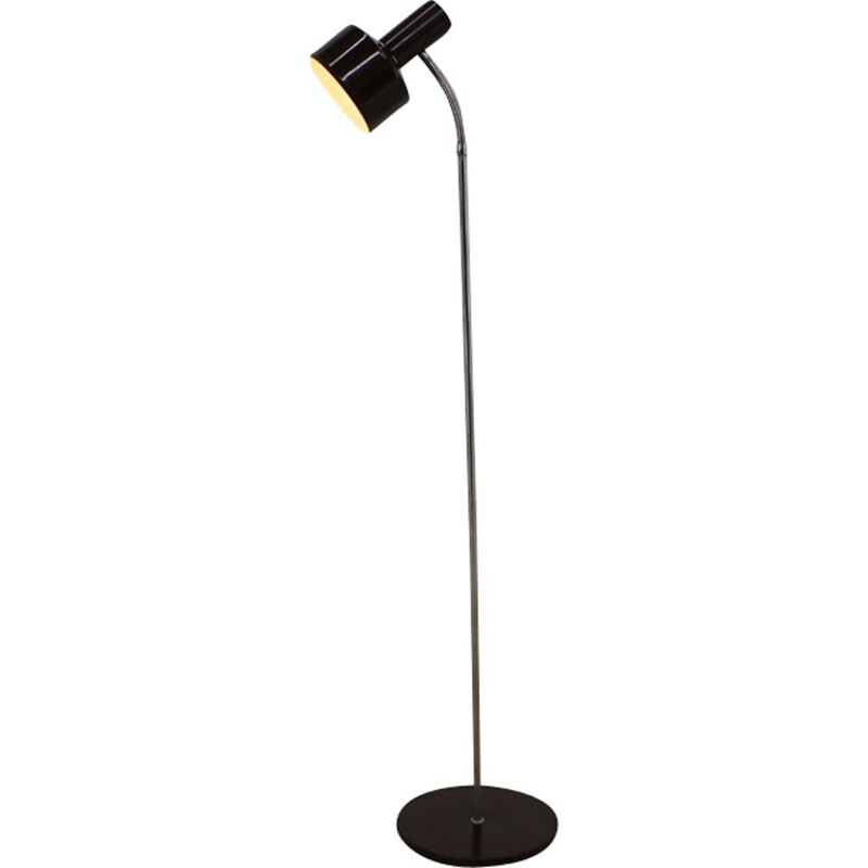 Vintage brown floor lamp in metal for Napako