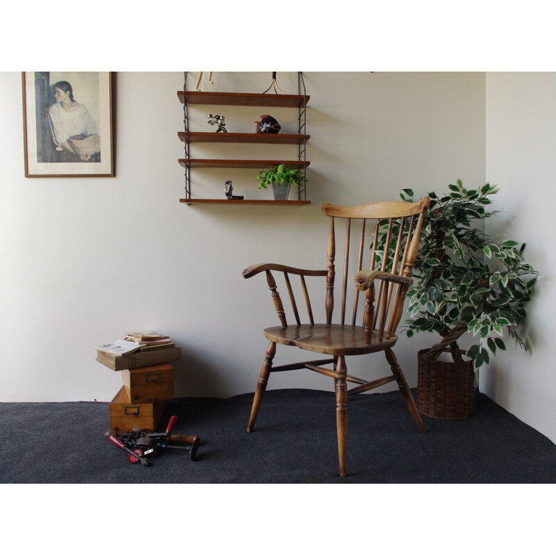 Vintage wooden chair 1970