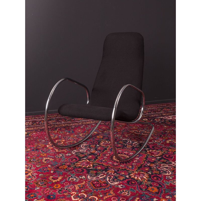 Vintage rocking chair by Ulrich Böhme for Thonet 1970s
