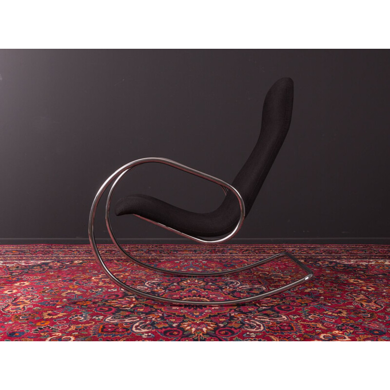 Vintage rocking chair by Ulrich Böhme for Thonet 1970s