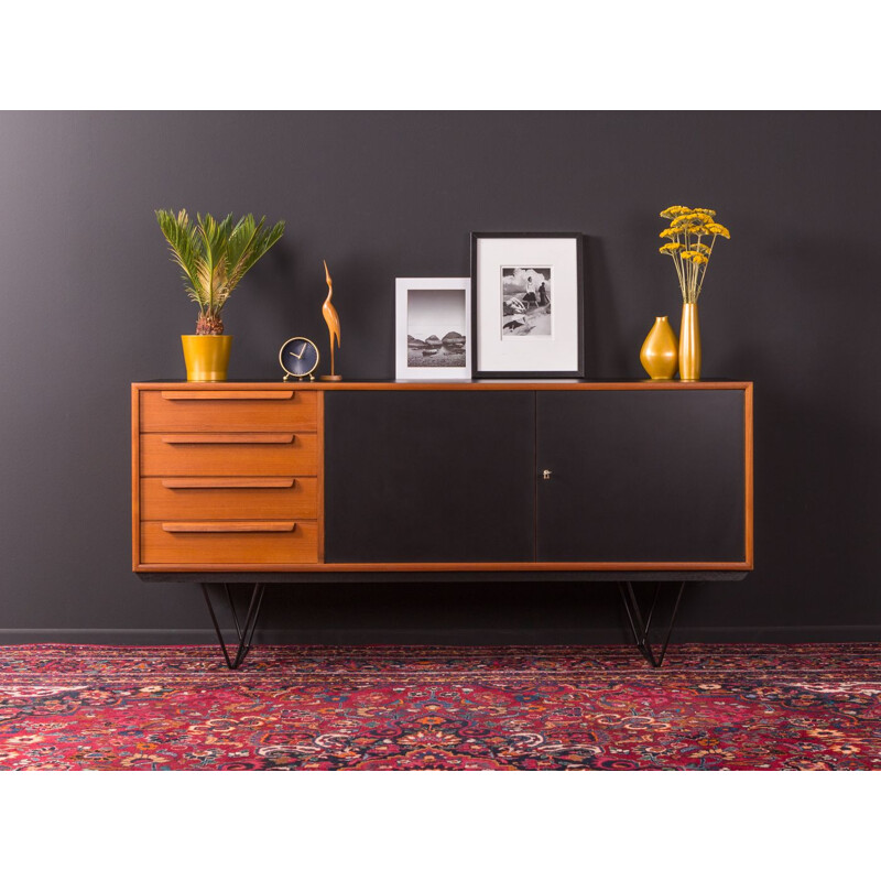 Vintage teak sideboard by WK Möbel 1960s