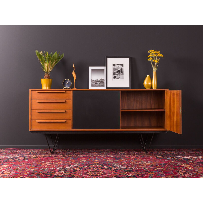 Vintage teak sideboard by WK Möbel 1960s