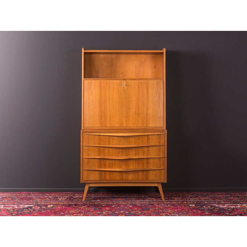 Vintage walnut Bar Cabinet 1950s