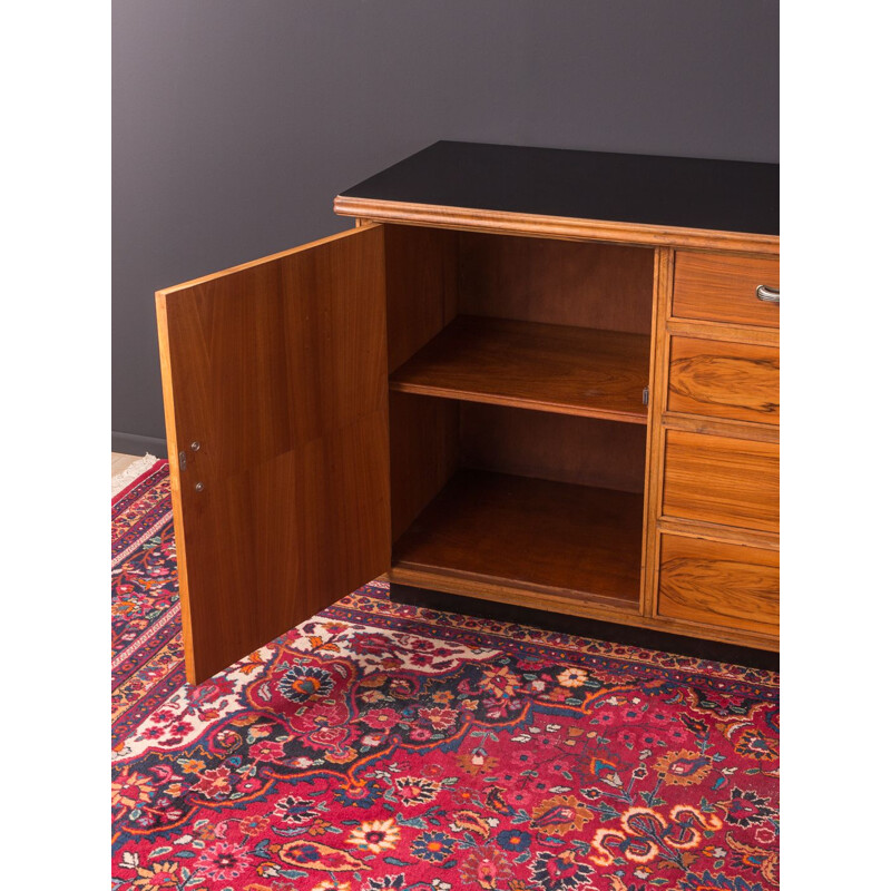 Vintage walnut sideboard 1950s