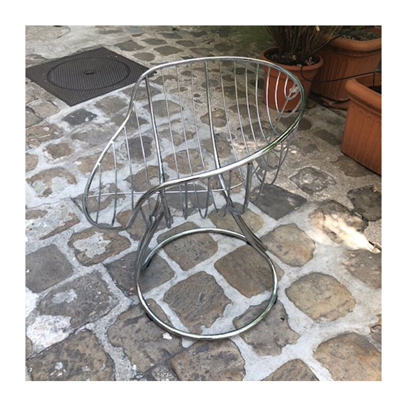 Vintage chair Gastone Rinaldi edition Rima Padova