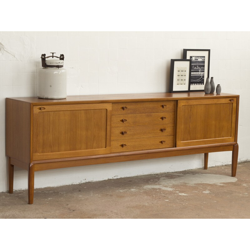 Bramin vintage sideboard in teak, HW KLEIN - 1960s