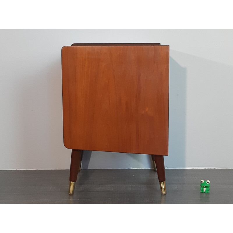 Vintage Norwegian teak chest of drawers