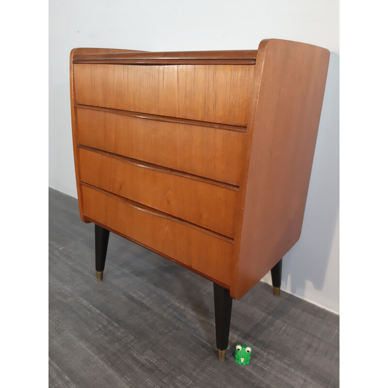 Vintage teak chest of drawers Norwegian