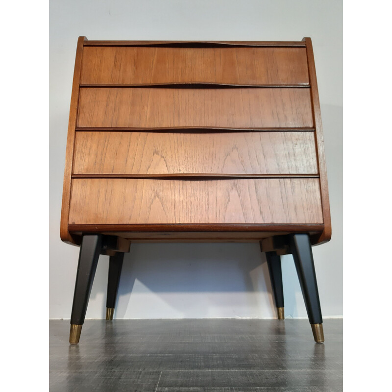 Vintage teak chest of drawers Norwegian