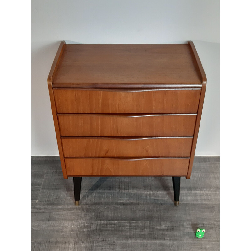 Vintage teak chest of drawers Norwegian