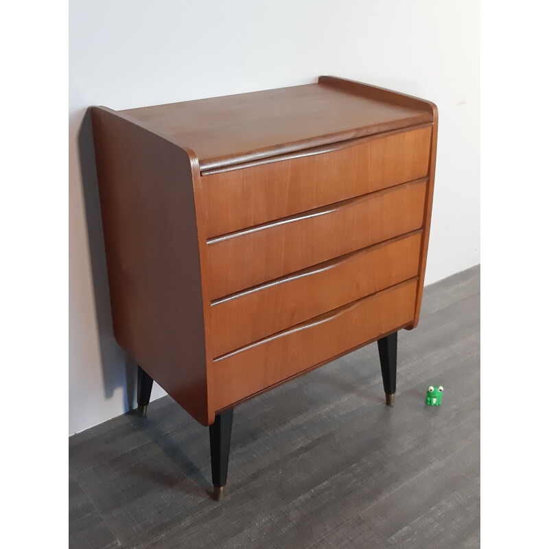 Vintage teak chest of drawers Norwegian