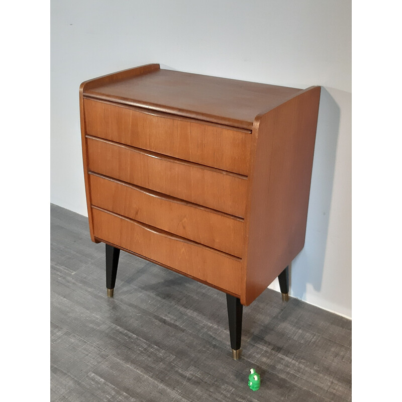 Vintage teak chest of drawers Norwegian