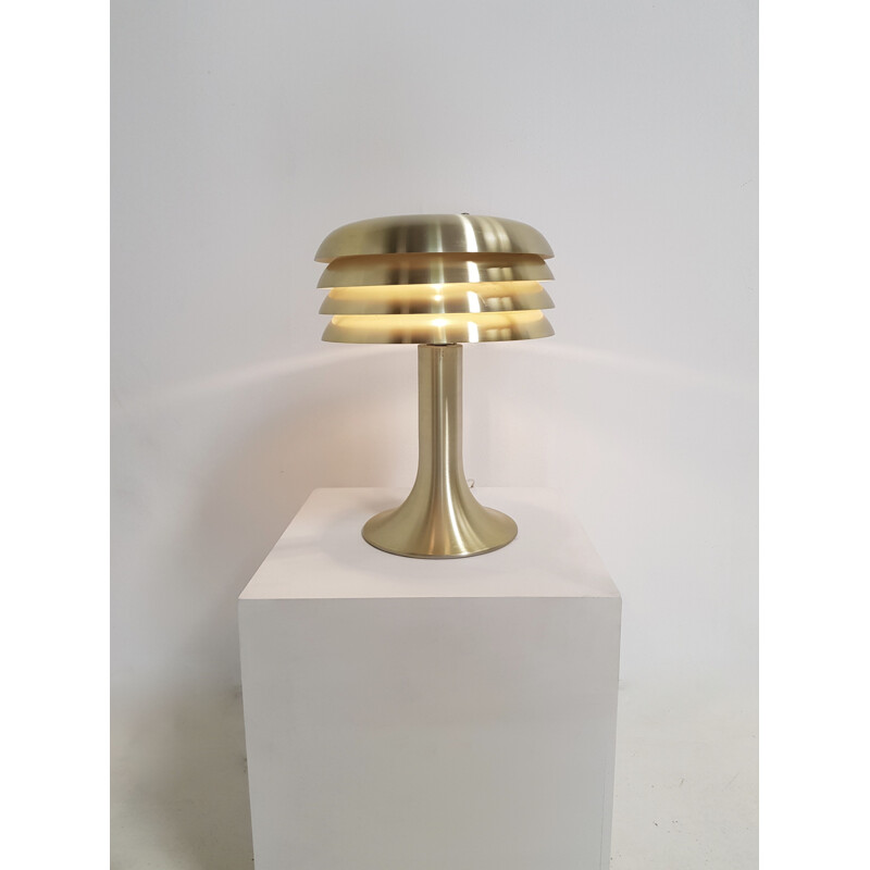 Lampe vintage de table en laiton HANS AGNE JAKOBSSON