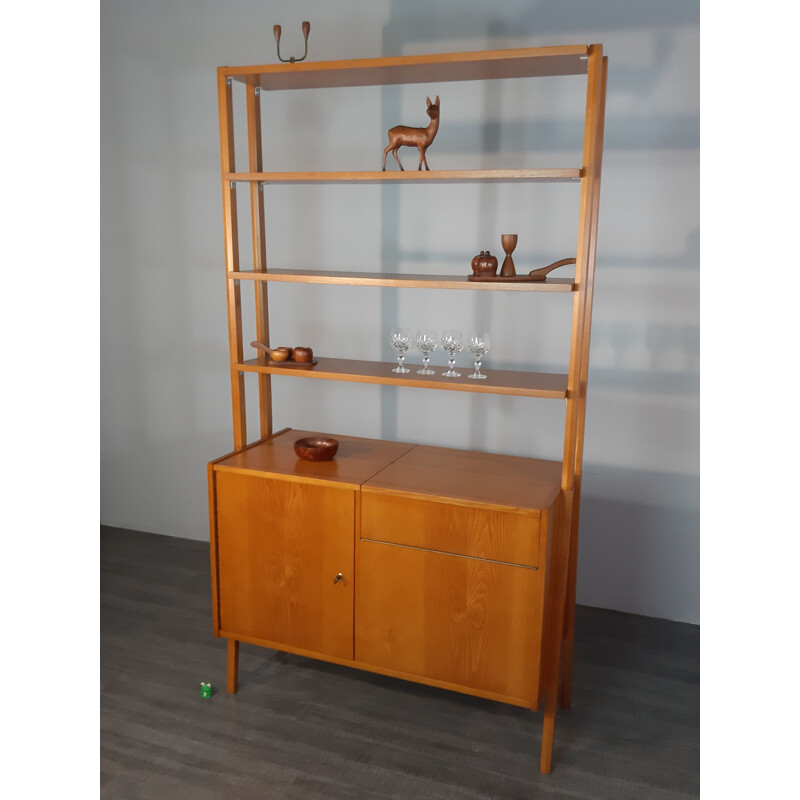 Vintage shelf bar furniture Monti by Frantisek Jiràk for Tatra, Czech 1960s