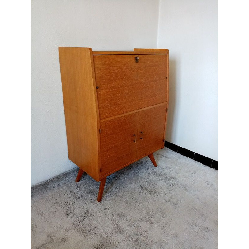 Vintage Oak Secretary 1950