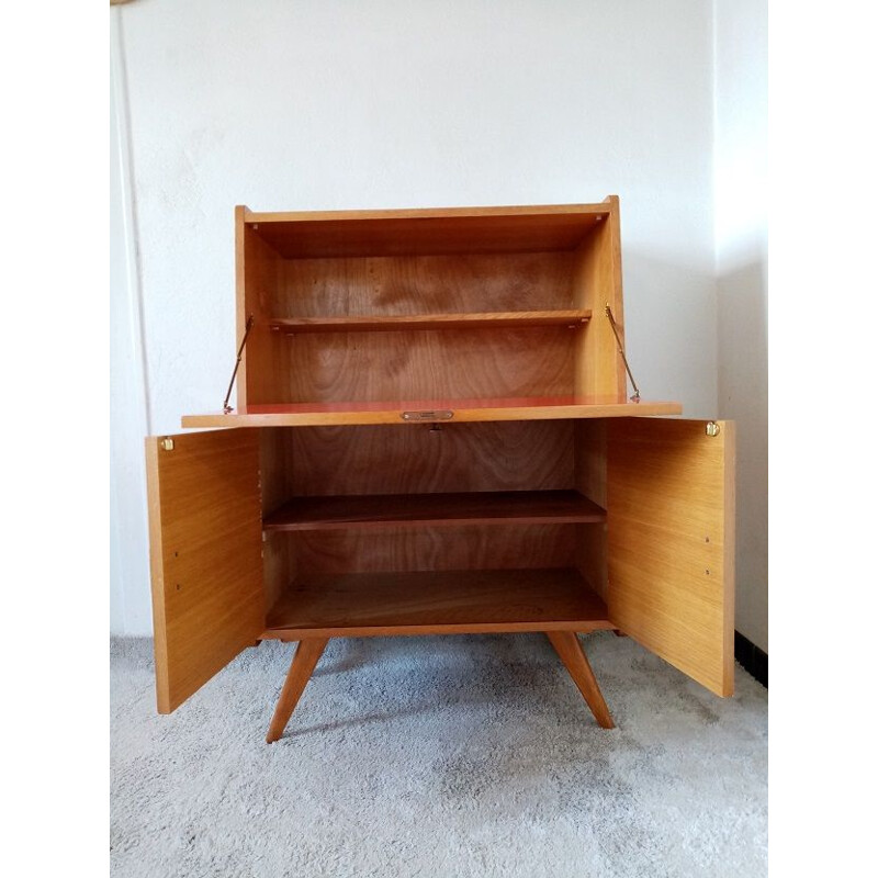 Vintage Oak Secretary 1950