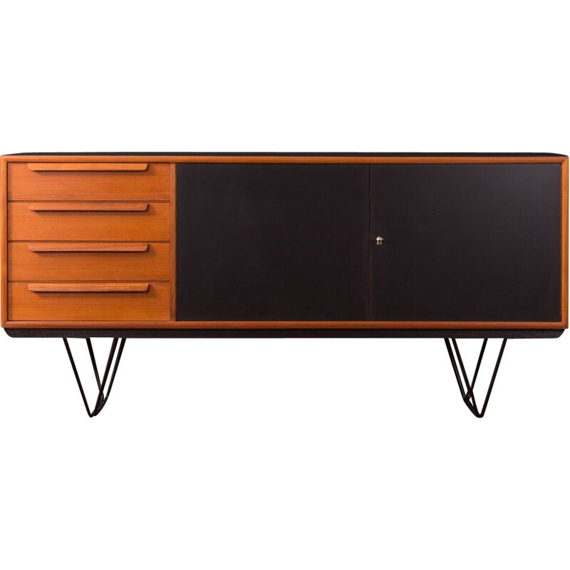 Vintage teak sideboard by WK Möbel 1960s