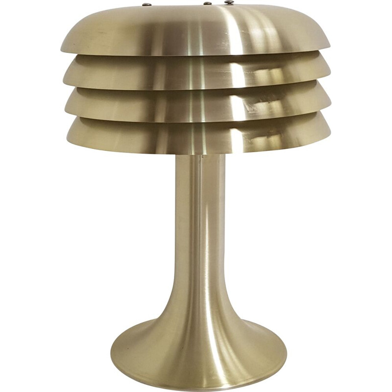 Lampe vintage de table en laiton HANS AGNE JAKOBSSON