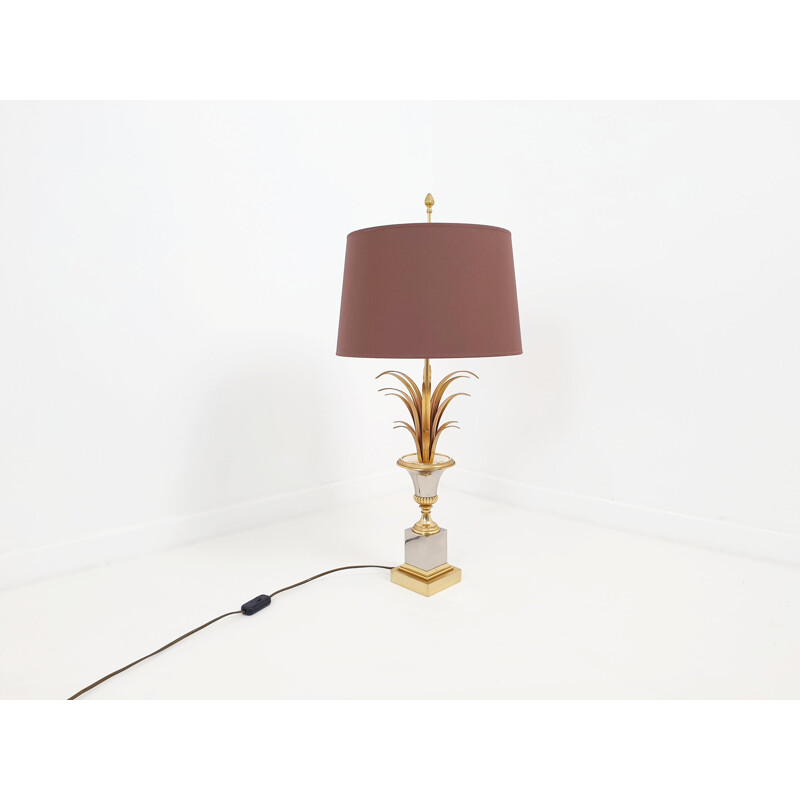 Lampe de table palmier style hollywood regency par Boulanger