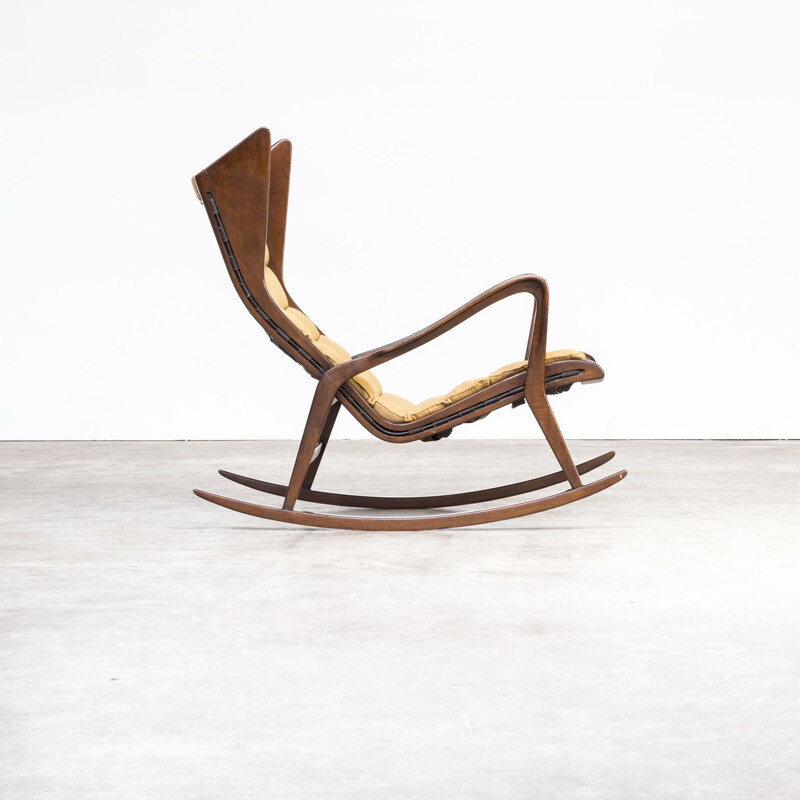 Vintage rocking chair by Gio Ponti for Cassina, model 572