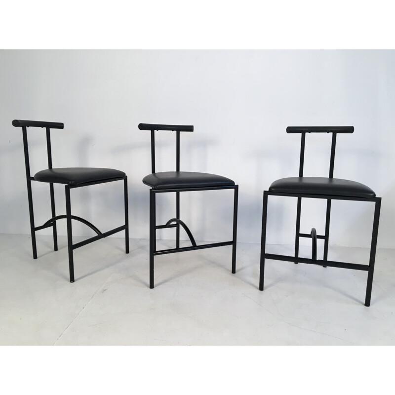 Vintage black Tokyo chair by Rodney Kinsman for OMK