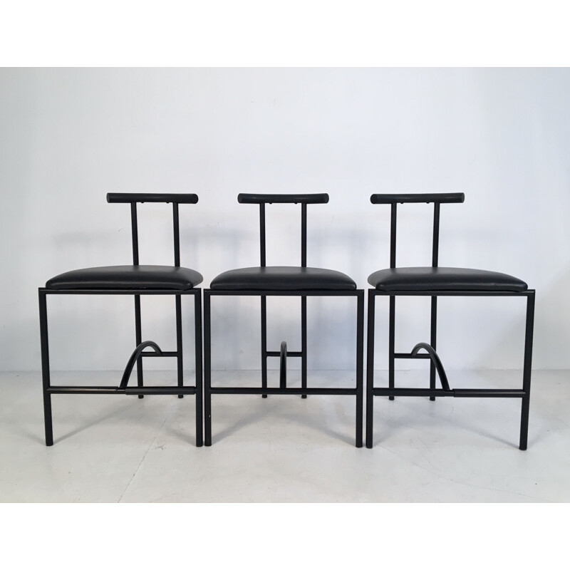 Vintage black Tokyo chair by Rodney Kinsman for OMK