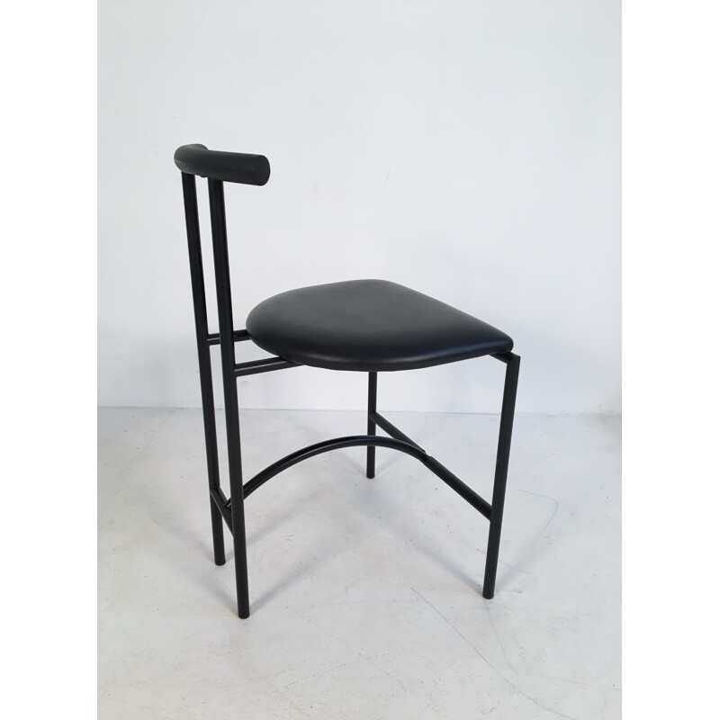 Vintage black Tokyo chair by Rodney Kinsman for OMK